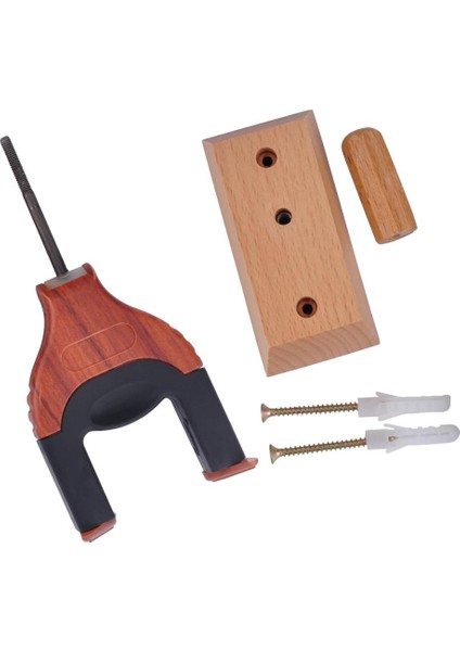 Ahşap Ukulele Montaj Askı Tutucusu Vidalar Diy Aksesuar Kırmızı (Yurt Dışından) fırsatları