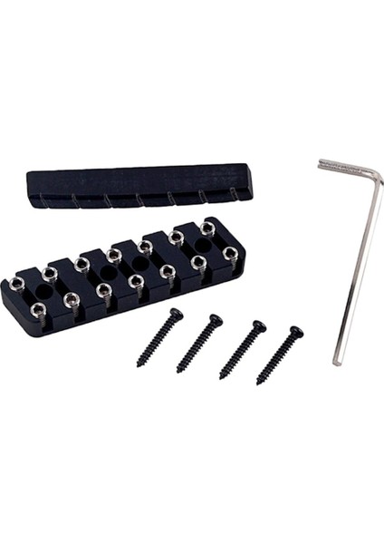 6/7/8 String Gitar Köprüsü ve Gitar Için Yuvalı Deve Kemik Somunu 7 String (Yurt Dışından) modelleri