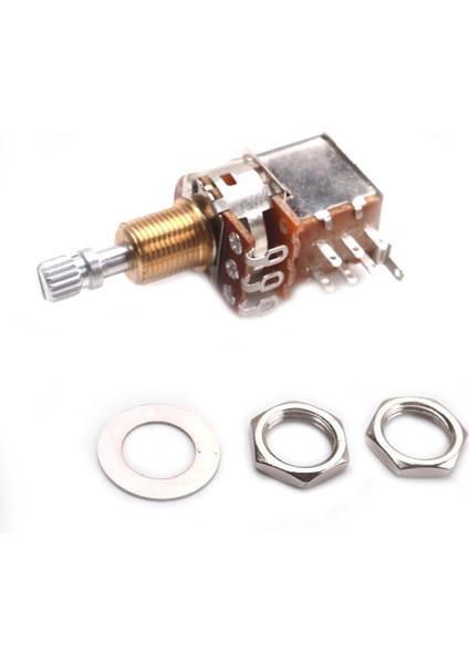 Push Pıch Pot/swıtch Potengentemeter Elektik Gitar VOLUME//500K B500K (Yurt Dışından)