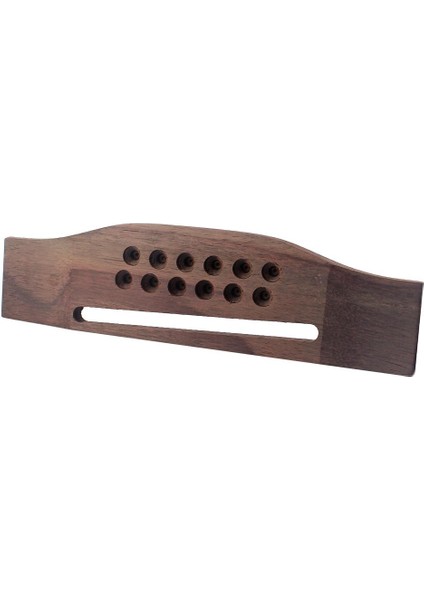 1x Yedek Gül Ağacı 12 Dize Halk Gitar Köprüsü Gitar Aksesuarı Yeni! (Yurt Dışından)