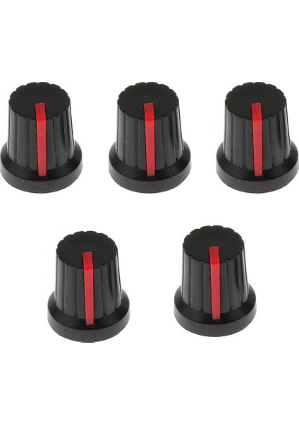 5 Adet Gitar Efekti Pedal Düğmesi Kontrol Düğmeleri (Yurt Dışından)