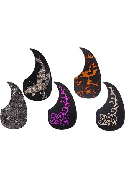 Akustik Gitar Yapıştırıcı Pickguard Koruyucu Gitar Dekorasyon Için -, Beyaz Balık (Yurt Dışından) indirimleri