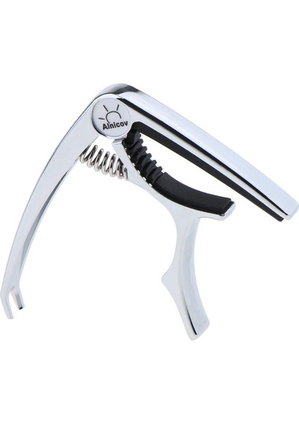 Gitar Capo Hızlı Değişim Anahtar Kelepçe Pin Çektirme Gitar / Bas Parçaları Chrome Için (Yurt Dışından) fiyatları