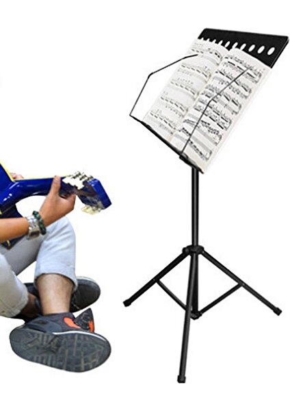 Profesyonel Ağır Hizmetli Katlanır Orkestra Iletken Nakil Stand W/tripod (Yurt Dışından)