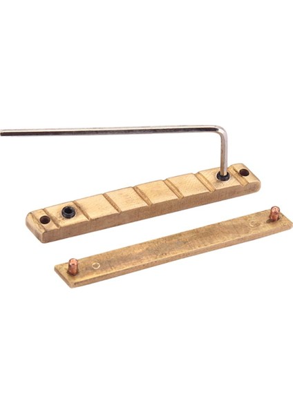 7-String Elektrik Gitar Enstrüman Için 50MM Pirinç Gitar Köprü Somun (Yurt Dışından)