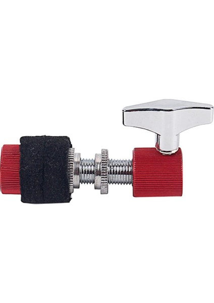 2pc Hi-Hat Debriyaj Alaşımı Standart Caz Davul Perküsyon Aksesuarları Kırmızı (Yurt Dışından)