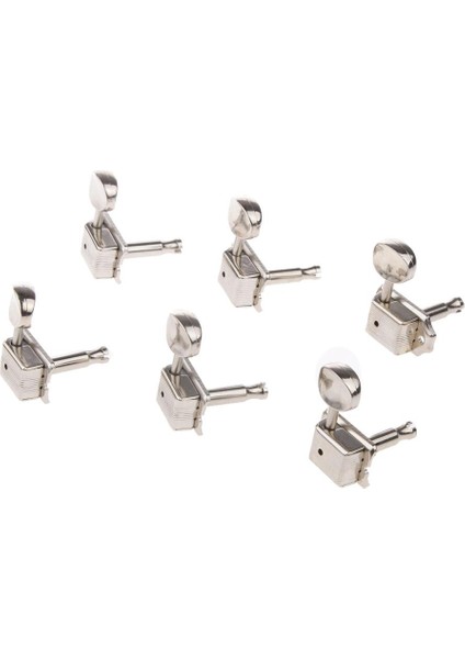 6r Heavey Görev Metal Elektro Gitar Makinesi Başları Tuning Pegs Set Accs (Yurt Dışından)