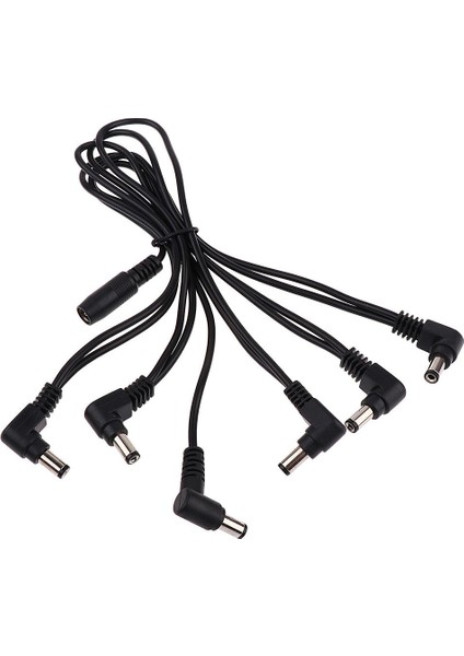 Elektro Gitar Etkisi Pedalları Ayırıcı Adaptörü 9V Güç Kaynağı Kablosu 6 Yollu (Yurt Dışından) fiyatları