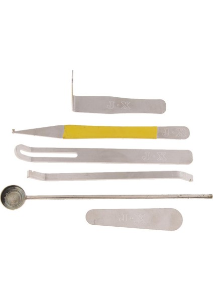 6pcs Demir Saksafon Flüt Bozozu Ahşap Sıkışa Enstrüman Tamir Araçları (Yurt Dışından) fiyatları