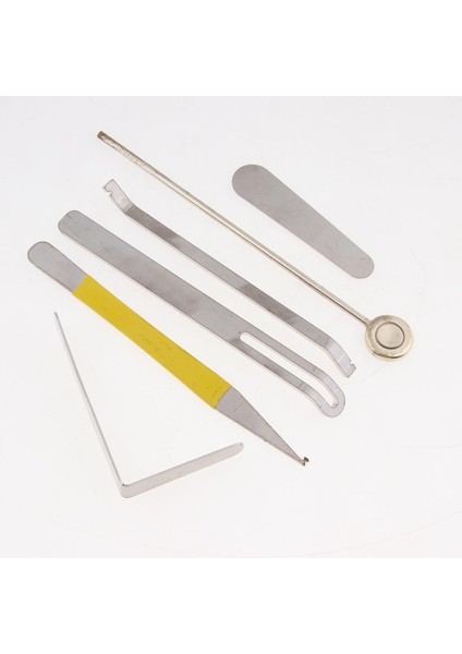 6pcs Demir Saksafon Flüt Bozozu Ahşap Sıkışa Enstrüman Tamir Araçları (Yurt Dışından) modelleri