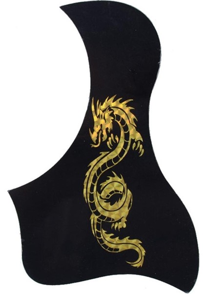 Yapıştırıcı Pickguard Anti-Scratch Plaka Akustik Halk Gitar Için Altın Ejderha (Yurt Dışından) fiyatları