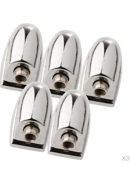 15PCS Trampet Set Seti Davul Kiti Parçaları Için Trampet Pençe Kanca Davul Pabuçları (Yurt Dışından)