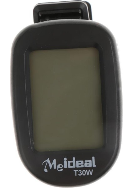 Gitar Bas Keman Ukulele Banjo Kromatik Tuner T30W LCD Yeni Siyah (Yurt Dışından)