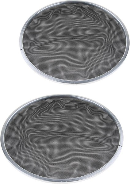 2 x Siyah 2ply Davul Kafası Davul Cilt Bas Davul Seti Seti Seti Perküsyon, 8in 12IN (Yurt Dışından)