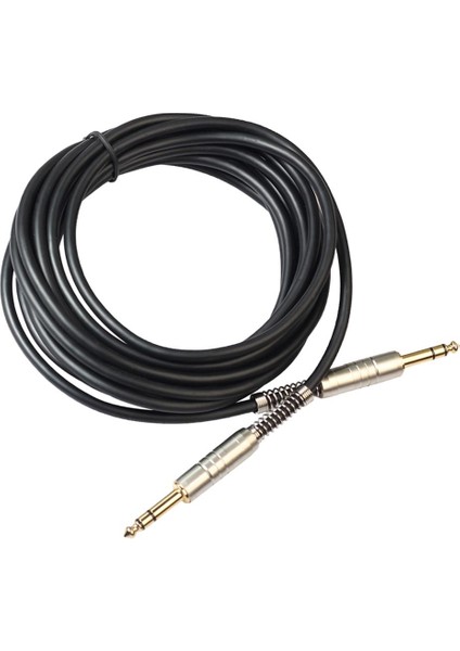 Örgü 1/4 '' Altın Kaplama 6.35 mm Stereo Fiş / Fiş Ses Kablosu 5m 5m (16.4ft) (Yurt Dışından)