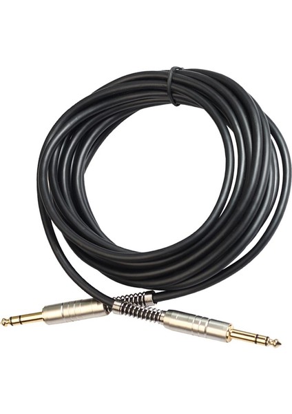 Örgü 1/4 '' Altın Kaplama 6.35 mm Stereo Fiş / Fiş Ses Kablosu 5m 5m (16.4ft) (Yurt Dışından) indirimleri
