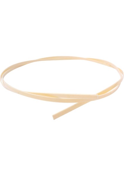 Plastik Gitar Bağlama Purfling Şeridi Kakma Malzeme Genişliği 6mm Bej Renk (Yurt Dışından) fiyatları