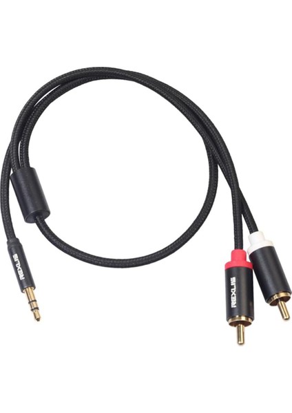 1pc 3,5 mm - Rca Y Strınter Kablo Stereo Subwoofer Tel 50 cm (Yurt Dışından)