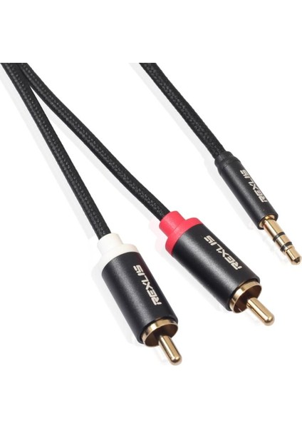 1pc 3,5 mm - Rca Y Strınter Kablo Stereo Subwoofer Tel 50 cm (Yurt Dışından) indirimleri