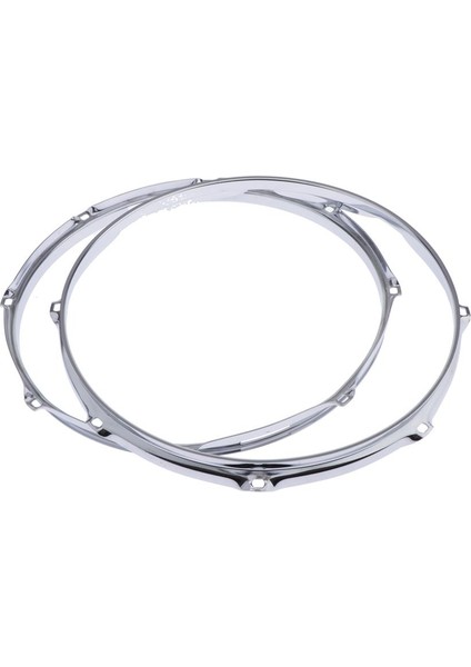 Die Cast Chrome Snare Drum Hoops Çifti 13 "8 Kulak/delik/lug (Yurt Dışından)