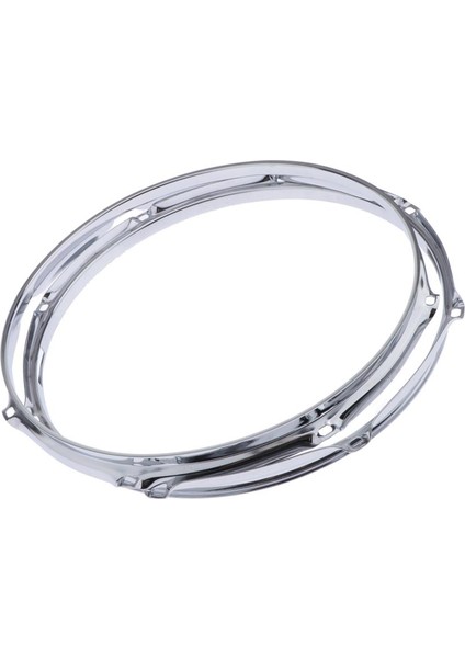Die Cast Chrome Snare Drum Hoops Çifti 13 "8 Kulak/delik/lug (Yurt Dışından)