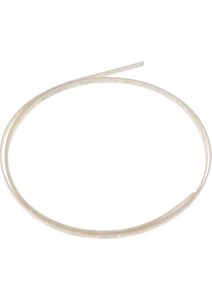 Beyaz Gitar Bağlama Bandı 1610X6X1.5MM Enstrüman Parçaları 6mm (Yurt Dışından)