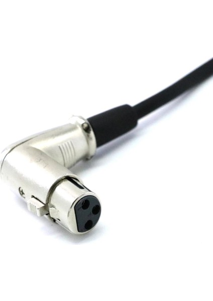 2 Pack Xlr Dik Açılı Dişi - Xlr Erkek Kablosu 7 '' Uzatma Kurşun Adaptörü (Yurt Dışından) fırsatları