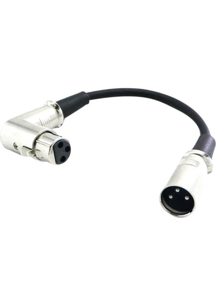2 Pack Xlr Dik Açılı Dişi - Xlr Erkek Kablosu 7 '' Uzatma Kurşun Adaptörü (Yurt Dışından) indirimleri