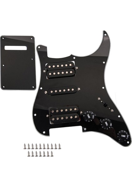 Elektro Gitar Değiştirme Aksesuarı Için Hsh Pickups Loaded Pickguard (Yurt Dışından)