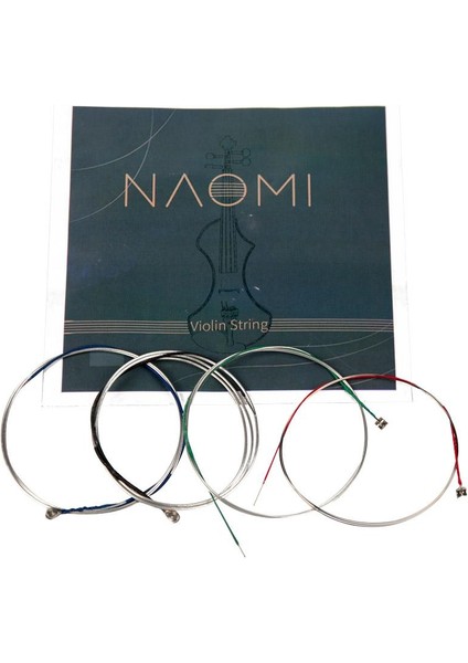 4pcs/set Keman Ipi 4/4 3/4 Keman Müzik Aleti Için Nikel Dizeleri (Yurt Dışından) fiyatları