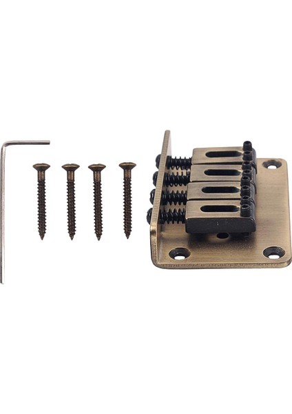 Başsız Elektrik Gitar Bas Için 4-Dize Sabit Köprü Tailpiece Seti (Yurt Dışından) modelleri