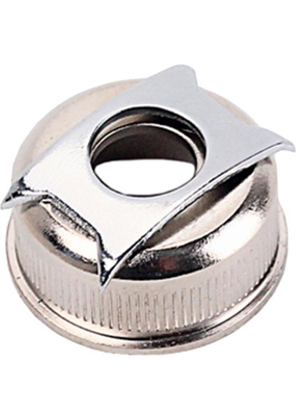 6.35MM 1/4 Tl Gitar Parçaları Için Gümüş Jack Stereo Çıkış Soketi (Yurt Dışından)