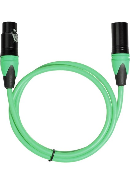 1m Mikrofon Mikrofon 3 Pin Erkekten Dişi Fişler Xlr Yama Ses Kablosu (Yurt Dışından)