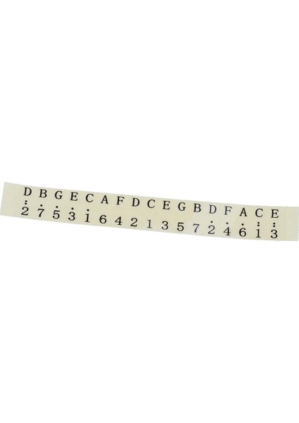 1 Adet Kalimba Başlangıç ​​acemi Müzikal Hediye Için Piyano Anahtar Sticker 12X1.5 cm (Yurt Dışından) indirimleri