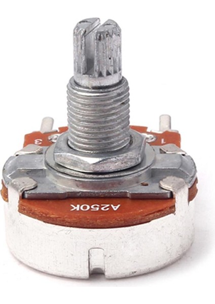 10X A250K Gitar Potansiyometre Amp Tencere Elektro Gitar Için 18MM Bölünmüş Mil (Yurt Dışından) indirimleri