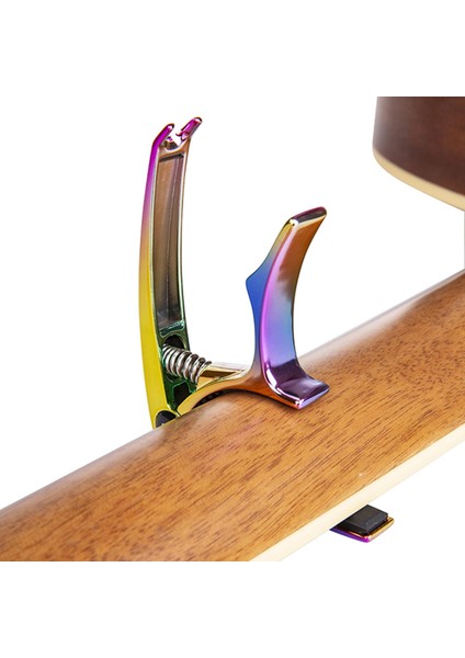 Gitar Tuner Kelepçe Capo Akustik Gitar Için Ukulele Mandolin Banjo Aksesuar (Yurt Dışından)