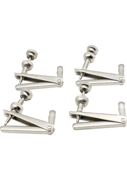 Keman Metal Ince Dize Ayarlayıcı 2 Pcs (Yurt Dışından)