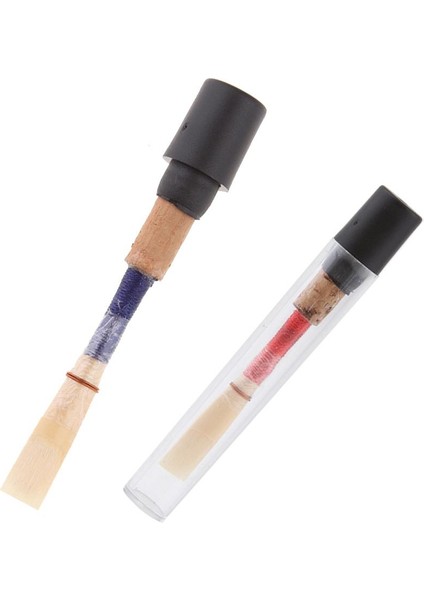 4 El Yapımı C Obua Reed Enstrüman Değiştirme Malzemeleri Set 82MM (Yurt Dışından)
