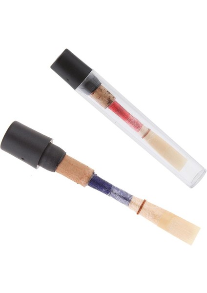 4 El Yapımı C Obua Reed Enstrüman Değiştirme Malzemeleri Set 82MM (Yurt Dışından)