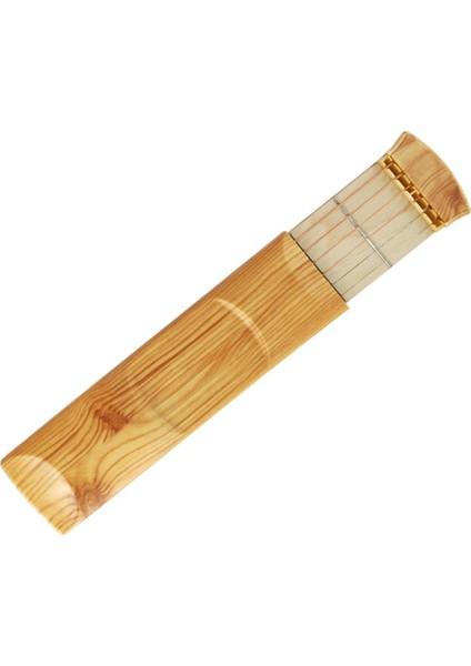 Taşınabilir 6 Strings Cep Gitar Seyahat Gitar Hediye Çocuklar Için Acemi Ahşap (Yurt Dışından)