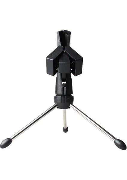 Ayarlanabilir Masa Masası Üst Tripod Mikrofon Standı W Yay Klipsi Tutucu Montajı (Yurt Dışından)