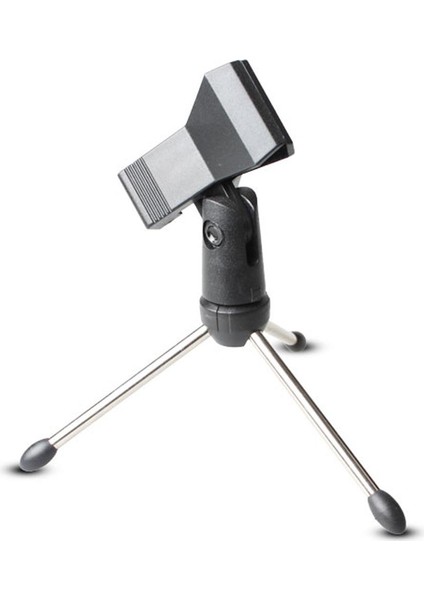 Ayarlanabilir Masa Masası Üst Tripod Mikrofon Standı W Yay Klipsi Tutucu Montajı (Yurt Dışından)