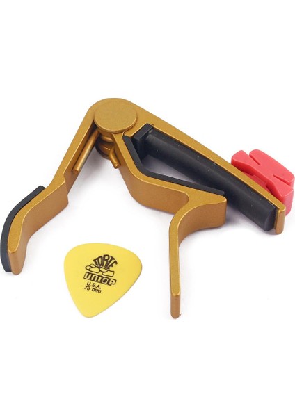Alüminyum Alaşım Gitar Capo Tune Kelepçe 2 Adet ile Kelepçe Gitar Bas Parçaları # 2 (Yurt Dışından) fırsatları