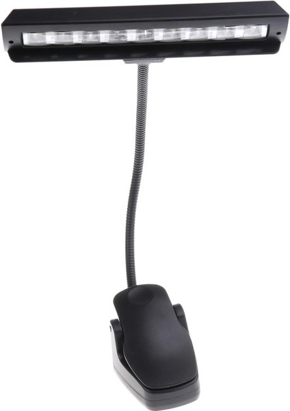9 LED Müzik Stand Kelepçe Işık Lambası Okuma Işık Esnek Taşınabilir (Yurt Dışından)