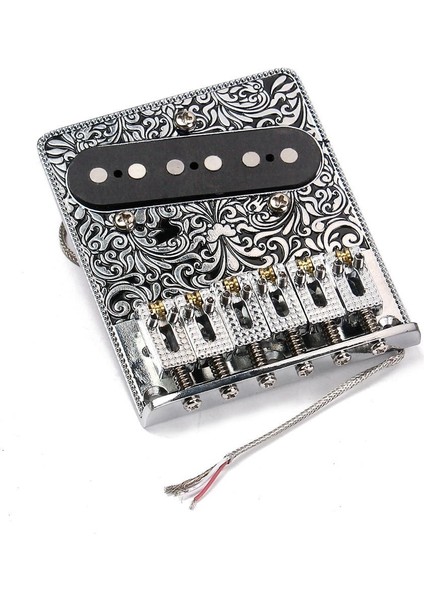 Elektro Gitar Için Kontrol Hattı Pick Up Aksesuarları ile Köprü Seti (Yurt Dışından) fiyatları