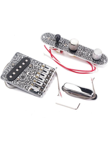 Elektro Gitar Için Kontrol Hattı Pick Up Aksesuarları ile Köprü Seti (Yurt Dışından) modelleri