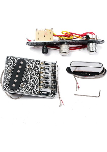 Elektro Gitar Için Kontrol Hattı Pick Up Aksesuarları ile Köprü Seti (Yurt Dışından) fırsatları