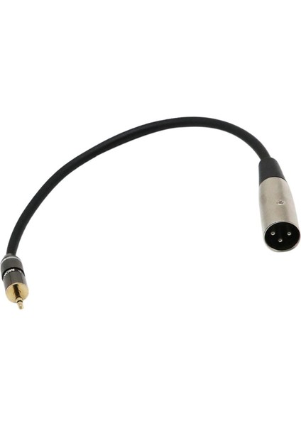 3,5mm 1/8 "stereo - Xlr Erkek 3 Pin Adaptör Yakın Mikrofon Kablo Kablosu (Yurt Dışından)