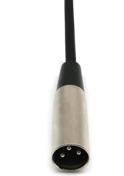 3,5mm 1/8 "stereo - Xlr Erkek 3 Pin Adaptör Yakın Mikrofon Kablo Kablosu (Yurt Dışından)