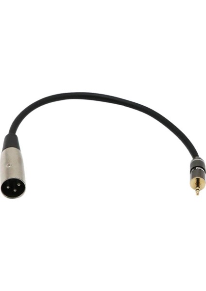 3,5mm 1/8 "stereo - Xlr Erkek 3 Pin Adaptör Yakın Mikrofon Kablo Kablosu (Yurt Dışından)